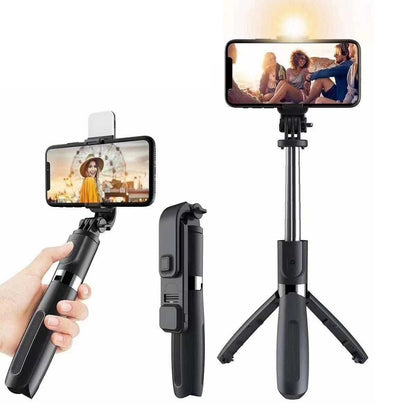 Selfie stick/stand τρίποδο με φακό - L02s - 882887