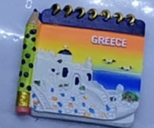 Tουριστικό μαγνητάκι Souvenir – Σετ 12pcs - Resin Magnet - 678035