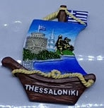 Tουριστικό μαγνητάκι Souvenir – Σετ 12pcs - Resin Magnet - 678137