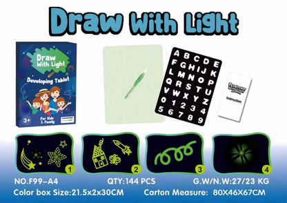 Παιδικός μαγικός πίνακας ζωγραφικής - Draw with Light - 742364