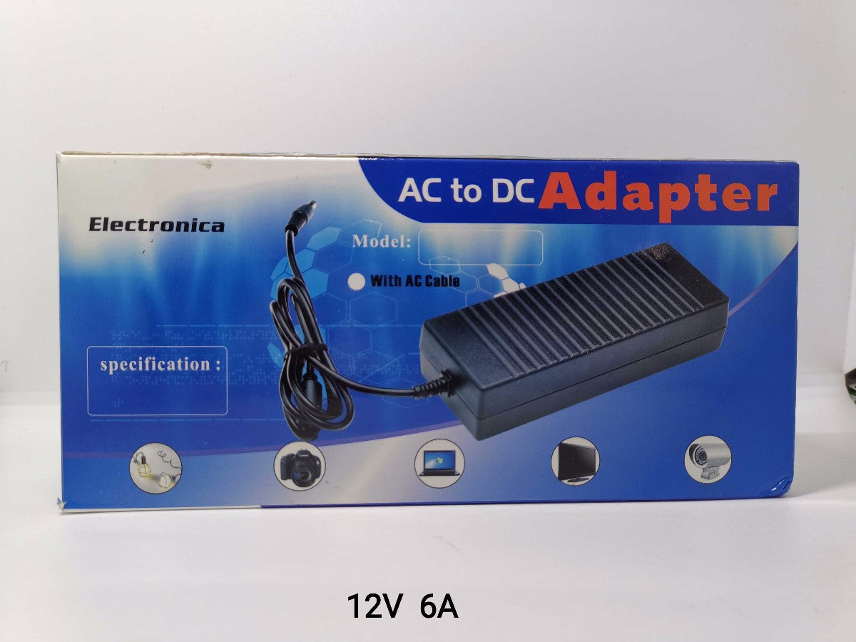 Τροφοδοτικό AC/DC - 12V 6A - 72W - 235724