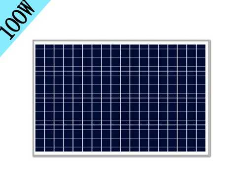 Μονοκρυσταλλικό ηλιακό πάνελ – Solar Panel – 100W – 602234