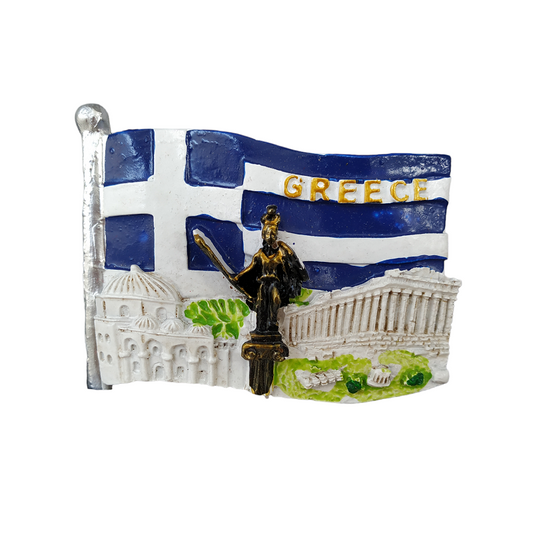 Tουριστικό μαγνητάκι Souvenir – Σετ 12pcs - Resin Magnet - Greece - 678004