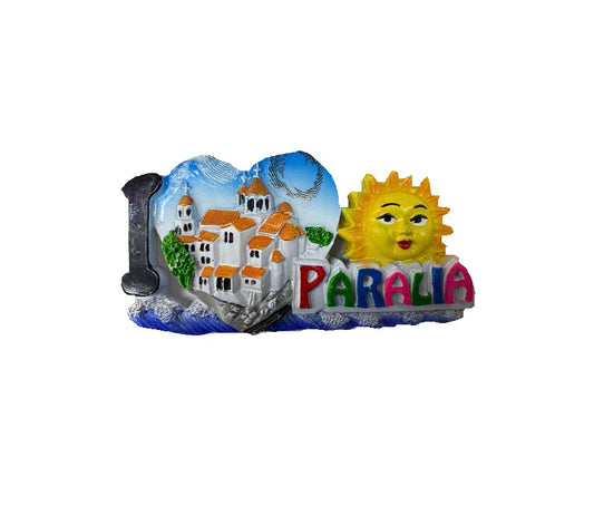 Tουριστικό μαγνητάκι Souvenir – Σετ 12pcs - Resin Magnet - Paralia - 678105