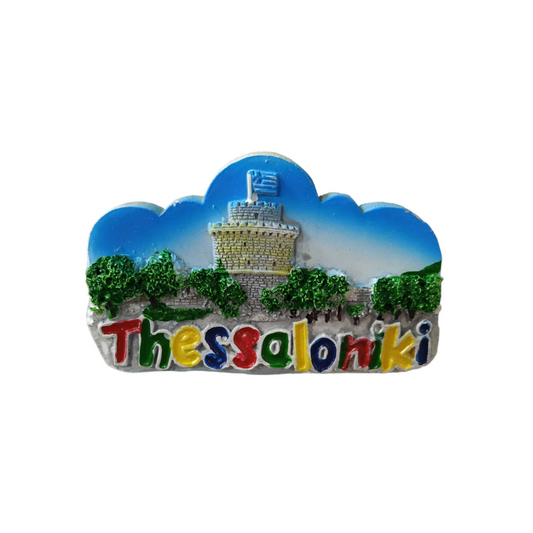 Tουριστικό μαγνητάκι Souvenir – Σετ 12pcs - Resin Magnet - Thessaloniki - 678148