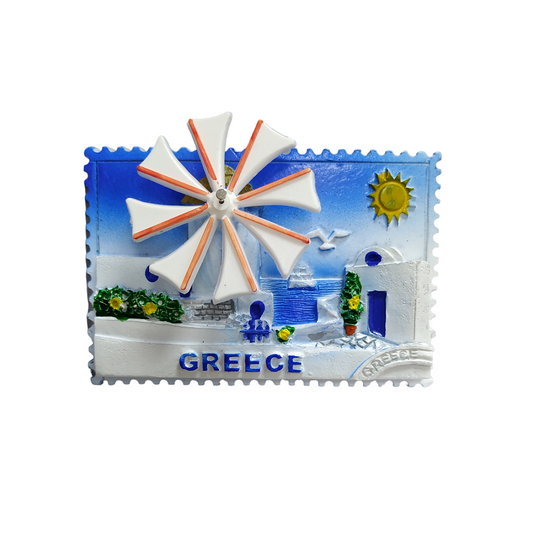 Tουριστικό μαγνητάκι Souvenir – Σετ 12pcs - Resin Magnet - 678185