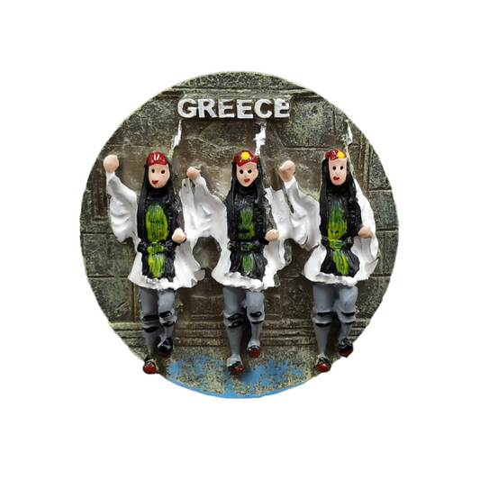 Tουριστικό μαγνητάκι Souvenir – Σετ 12pcs - Resin Magnet - 678229