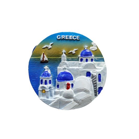 Tουριστικό μαγνητάκι Souvenir – Σετ 12pcs - Resin Magnet - 678244