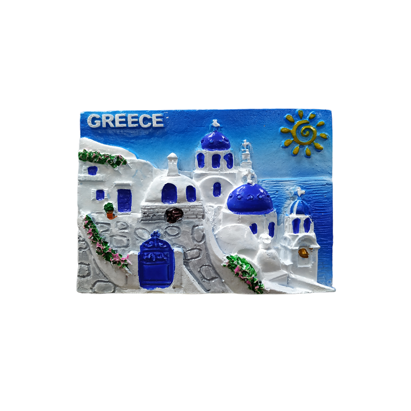 Tουριστικό μαγνητάκι Souvenir – Σετ 12pcs - Resin Magnet - 678266