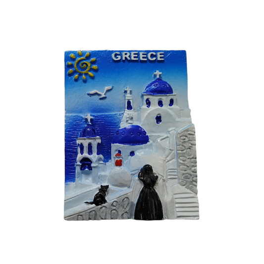 Tουριστικό μαγνητάκι Souvenir – Σετ 12pcs - Resin Magnet - 678269