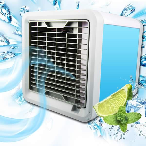 AirClima Q - Φορητό Mini Air Cooler – Υγραντήρας 600ml