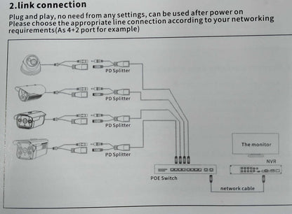 Switch καταγραφικού POE με 16 υποδοχές - 100/1000Mbps - 300013