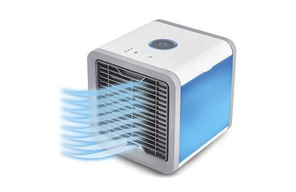 AirClima Q - Φορητό Mini Air Cooler – Υγραντήρας 600ml