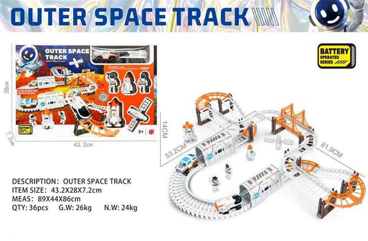 Σετ διαστημικός αυτοκινητόδρομος DIY - Space Track - 888-76 - 900260